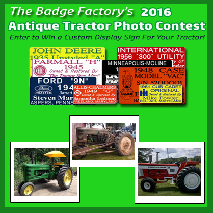 2016 Annual Antique Tractor Photo Contest